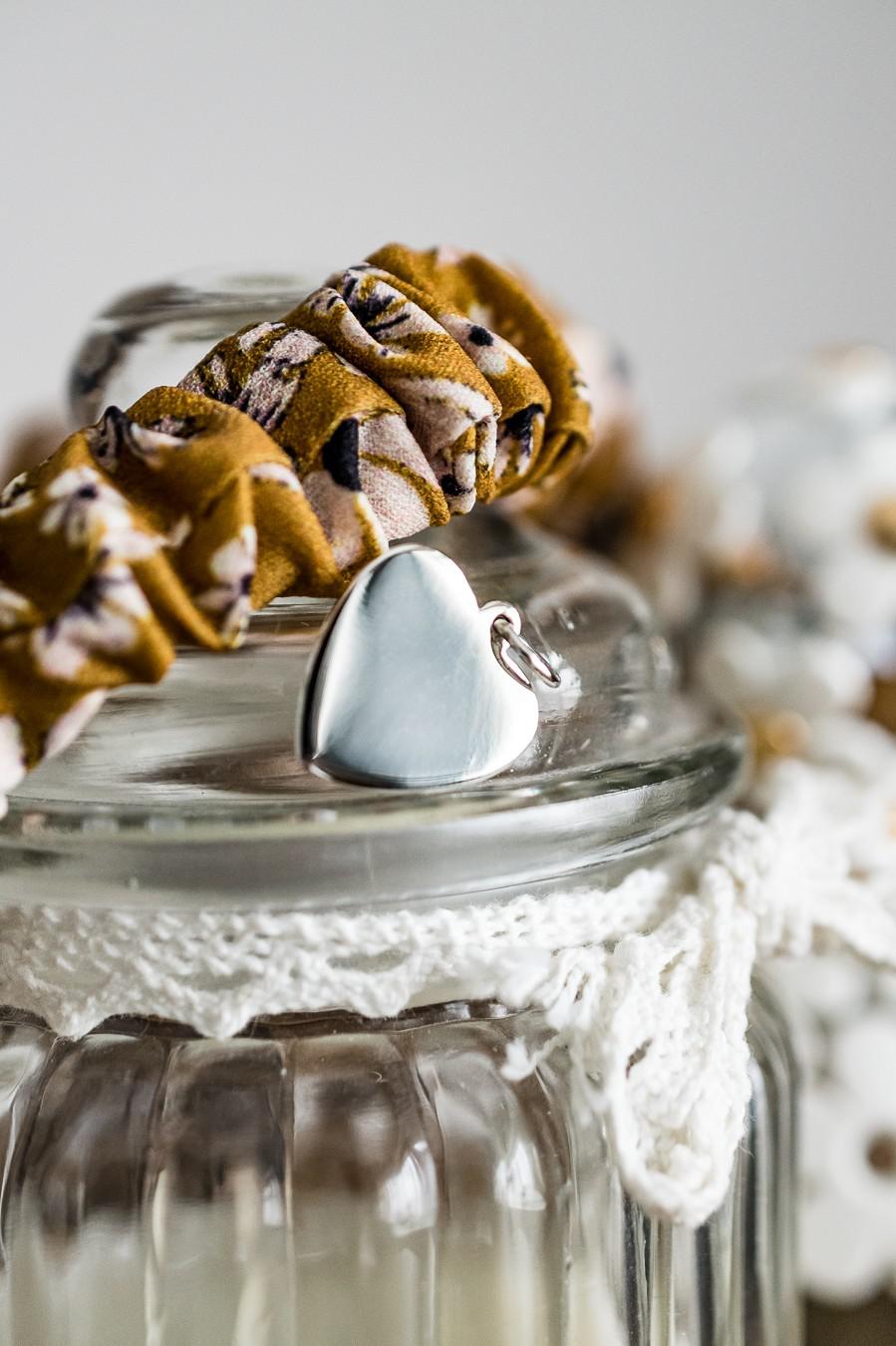 Sterling Silver Engravable Heart Charm