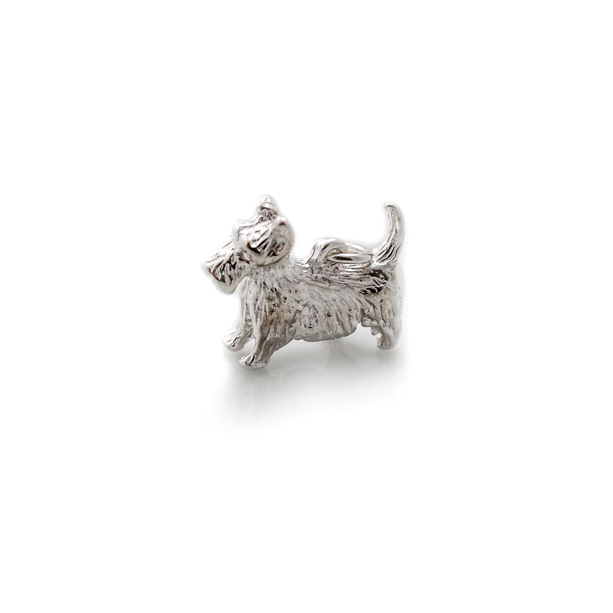 Sterling Silver Scottie Dog Charm