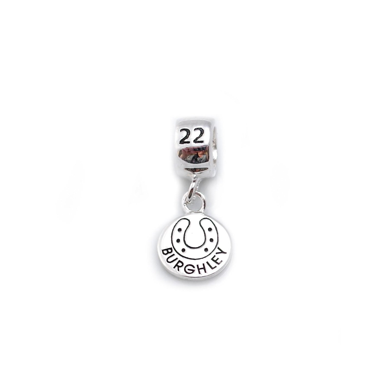 Exclusive Sterling Silver Burghley Horse Trials 2022 Roller Charm