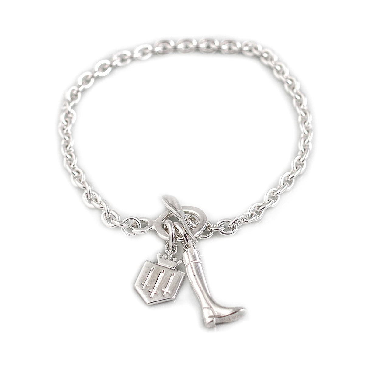 Exclusive Sterling Silver Fairfax &amp; Favor Cluster Bracelet