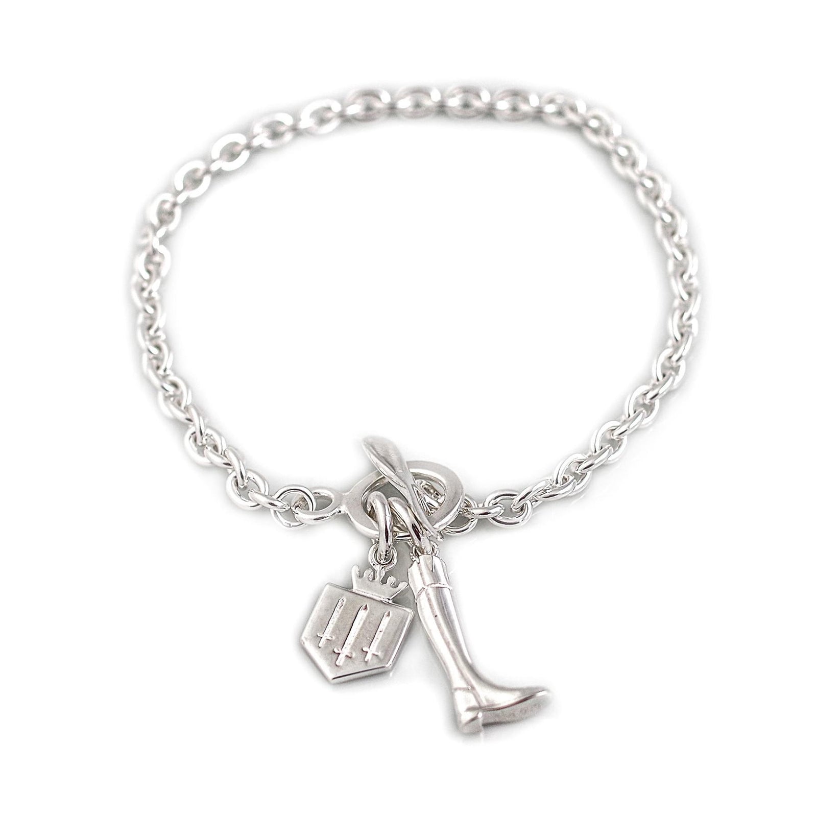 Exclusive Sterling Silver Fairfax & Favor Cluster Bracelet