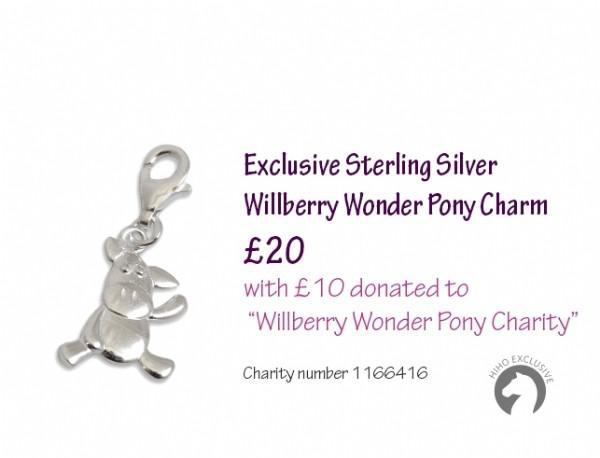 Exclusive Sterling Silver Willberry Wonder Pony Charm