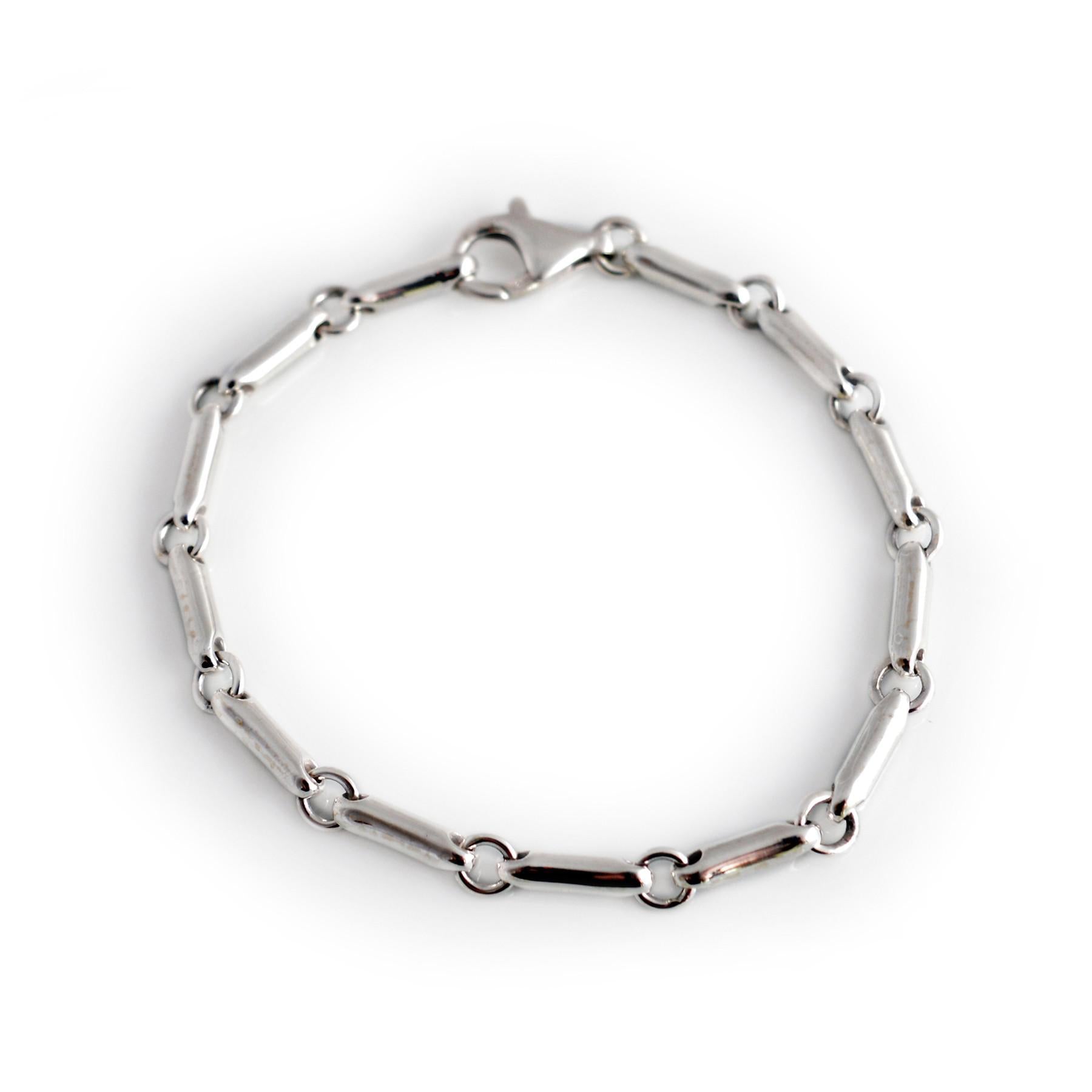 Sterling Silver Bar Bracelet