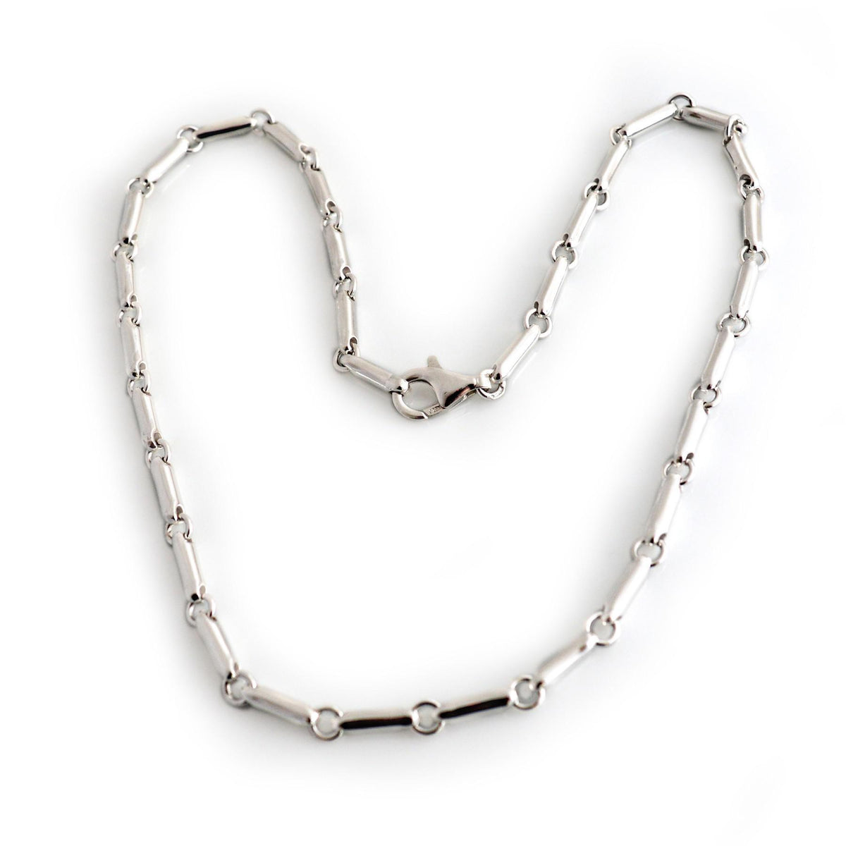 Sterling Silver Bar Necklace