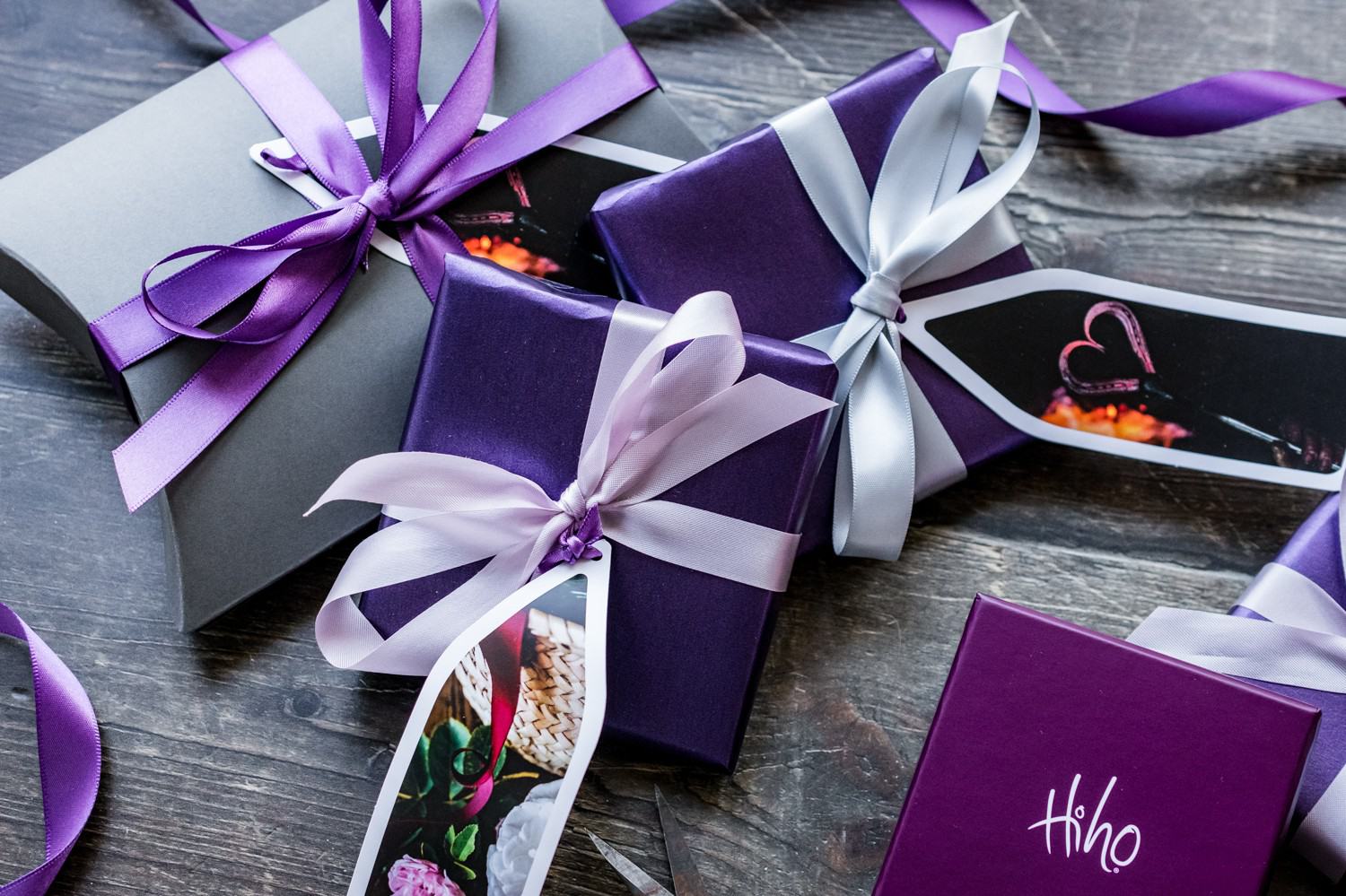 Gift wrapped and bow