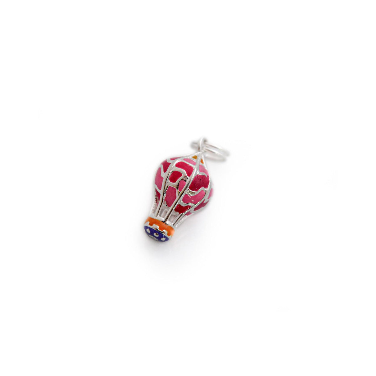 Exclusive Sterling Silver World Secrets Hot Air Balloon Charm