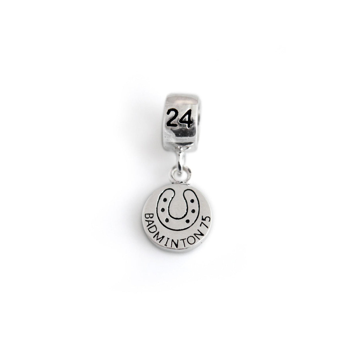 Exclusive Sterling Silver Badminton 2024 Roller Charm