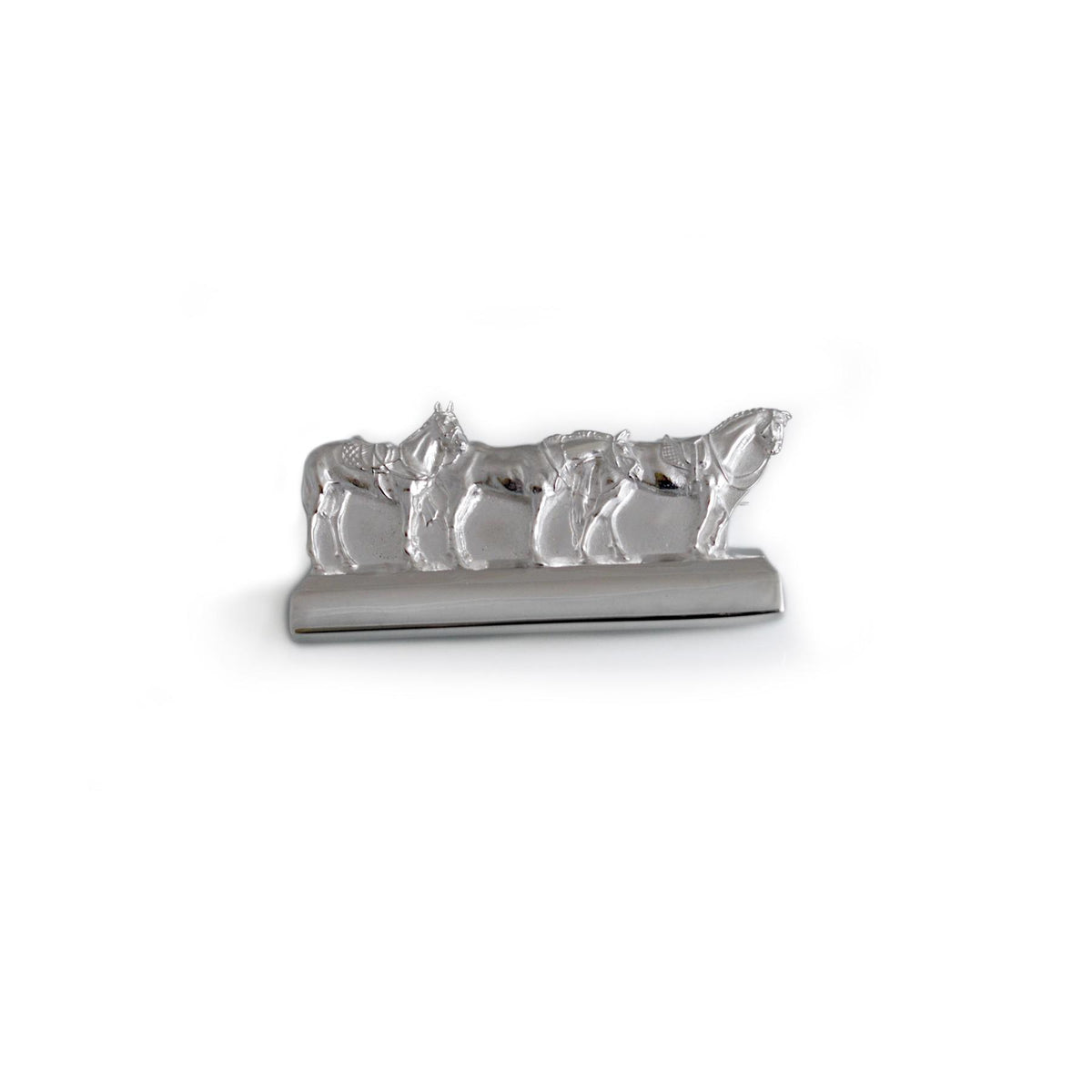 Exclusive Sterling Silver Badminton Horse Trials Trophy Brooch