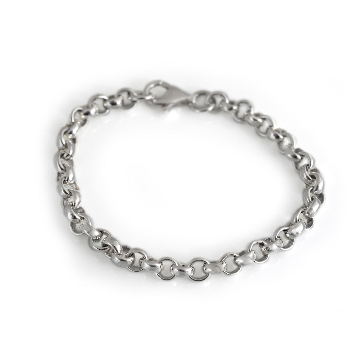 Sterling Silver Belcher Chain Bracelet