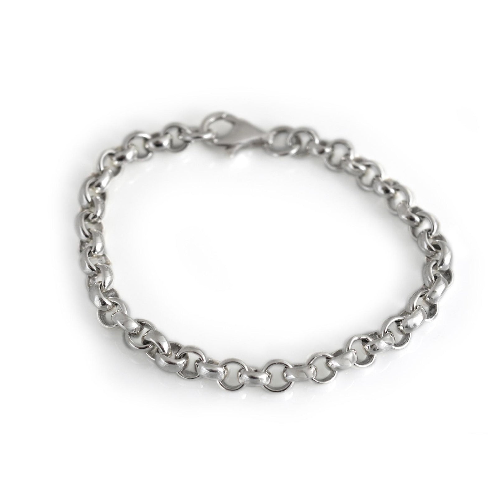 Sterling Silver Belcher Chain Bracelet