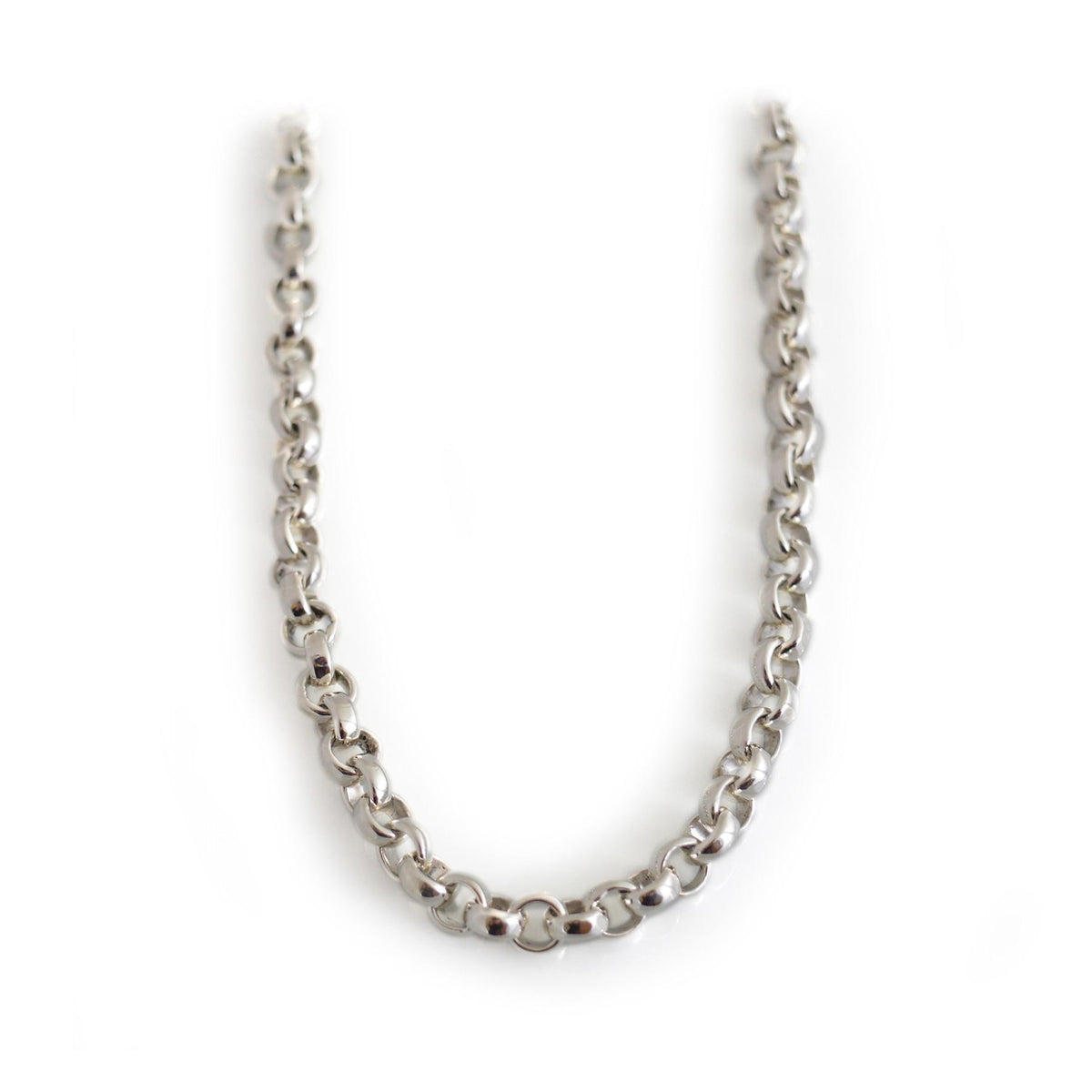 Sterling Silver Belcher Chain Necklace