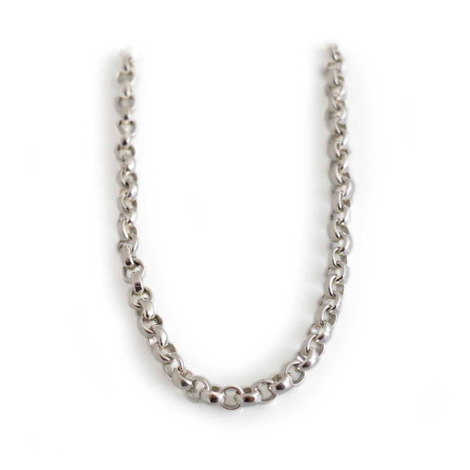 Sterling Silver Belcher Chain Necklace