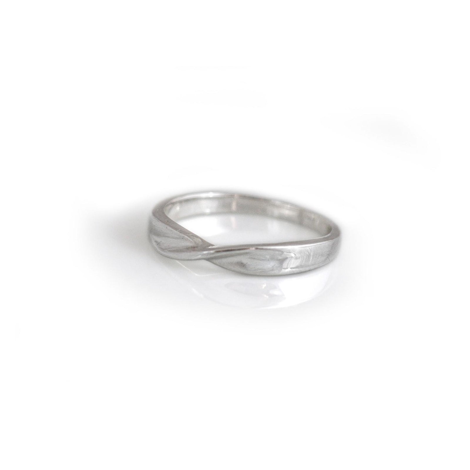 Sterling Silver Twist Ring