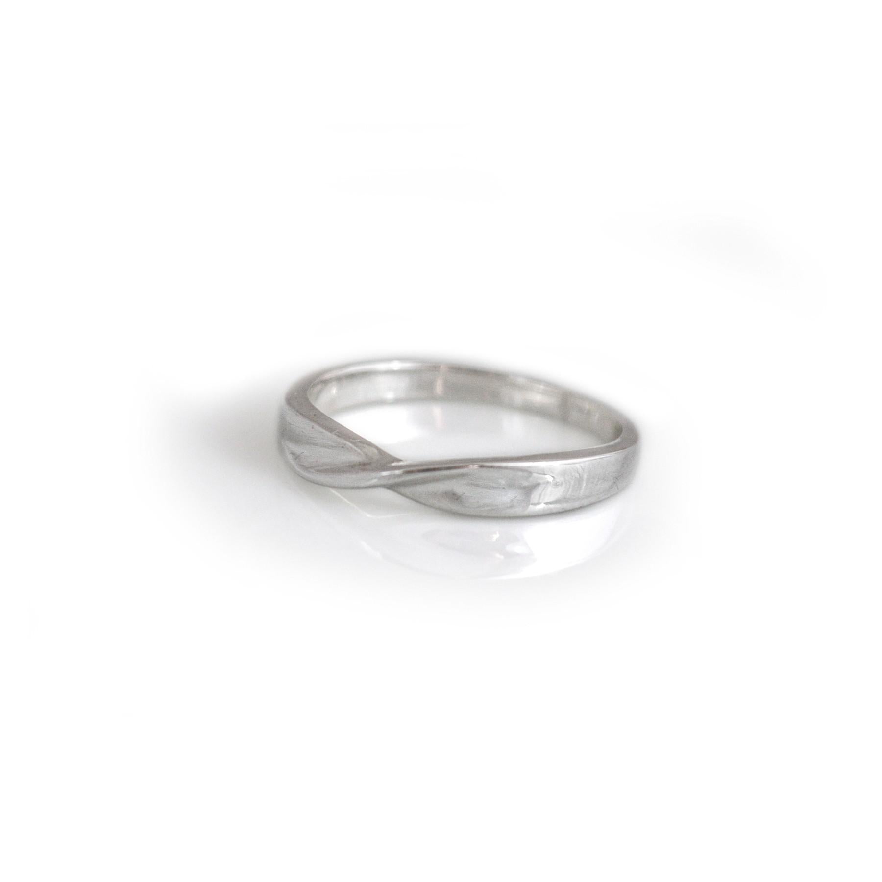Sterling Silver Twist Ring