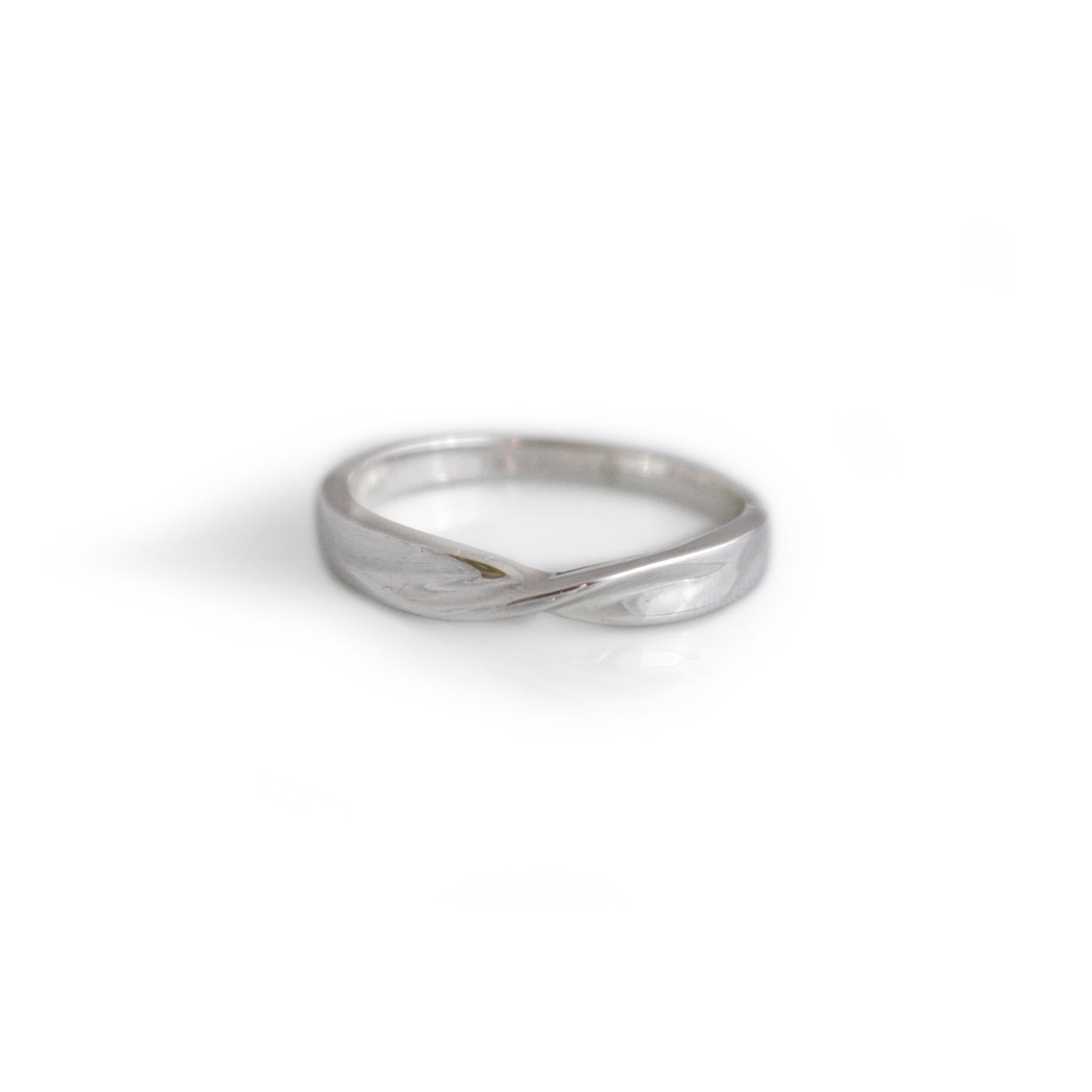 Sterling Silver Twist Ring