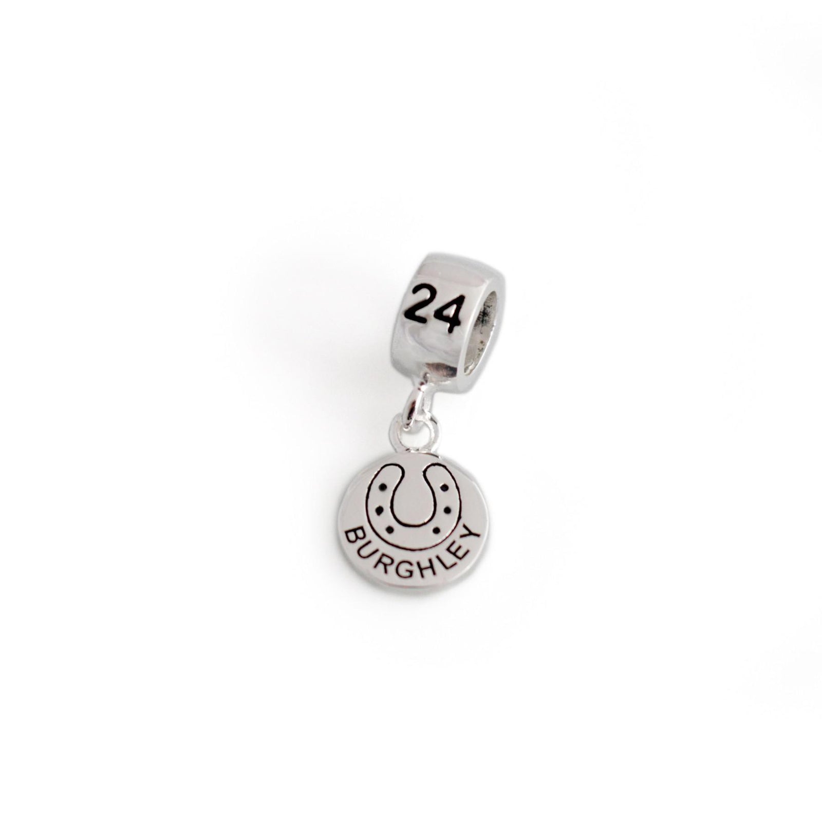 Exclusive Sterling Silver Burghley Horse Trials 2024 Roller Charm