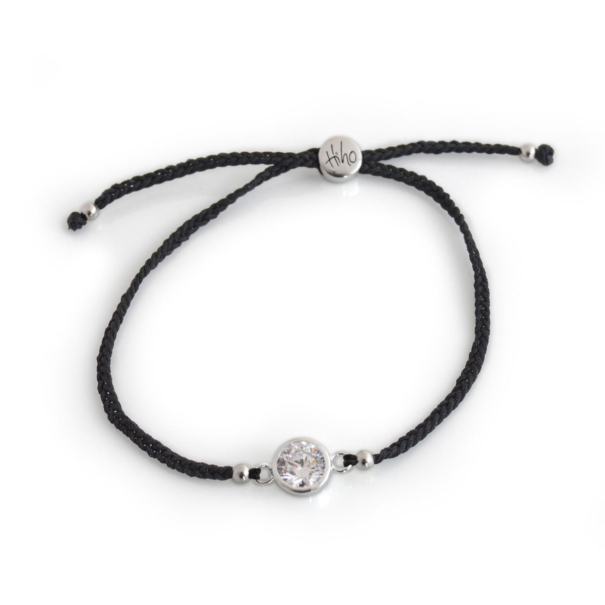 Exclusive Sterling Silver and CZ Friendship Bracelets