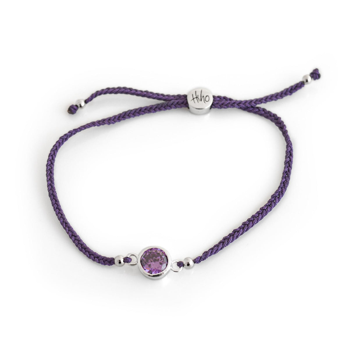 Exclusive Sterling Silver and CZ Friendship Bracelets