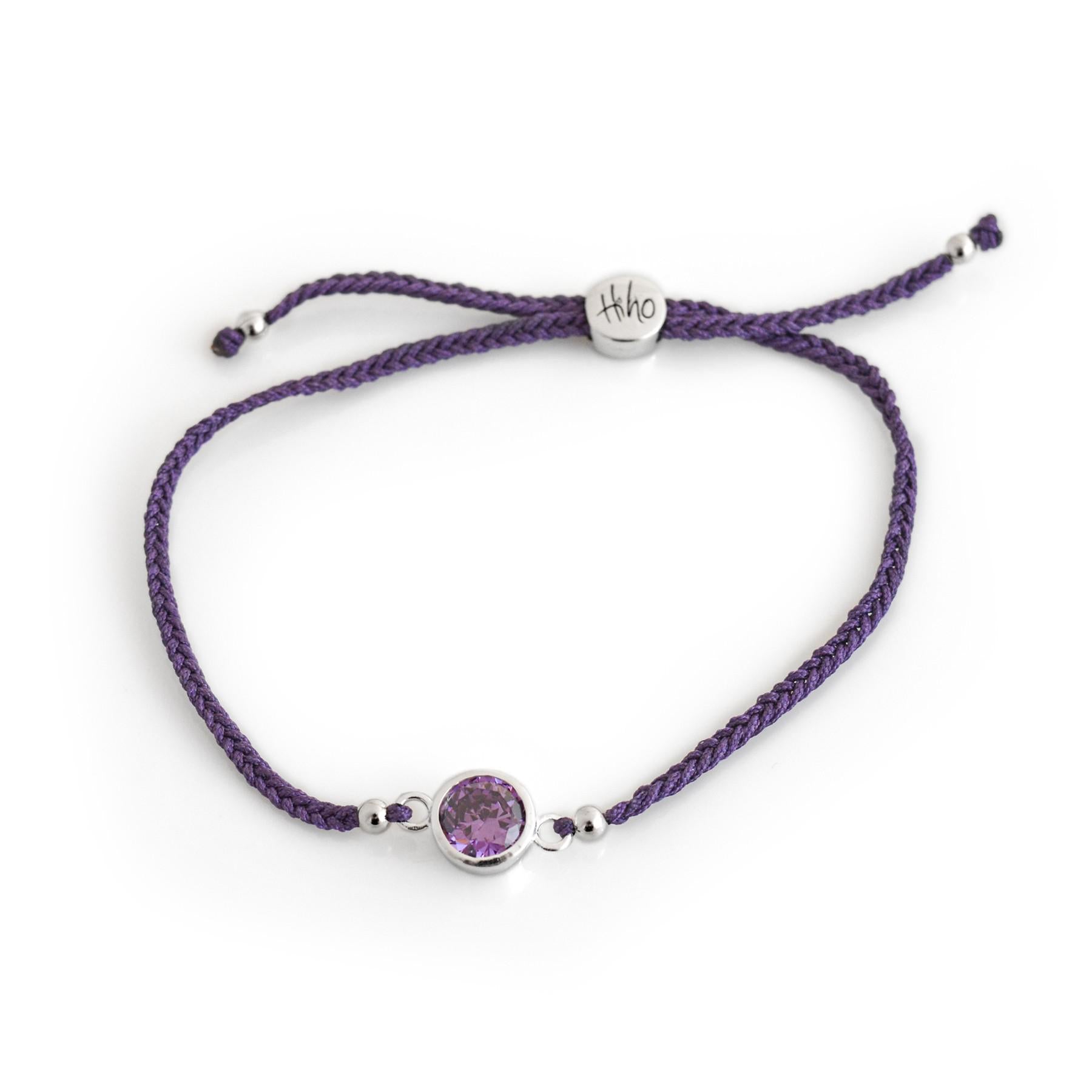 Exclusive Sterling Silver and CZ Friendship Bracelets