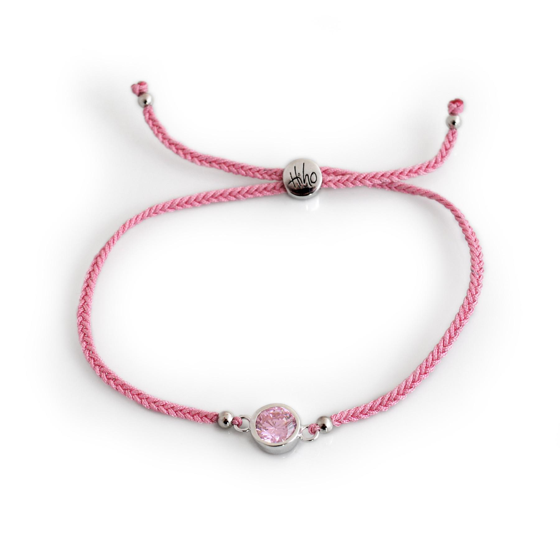 Exclusive Sterling Silver and CZ Friendship Bracelets
