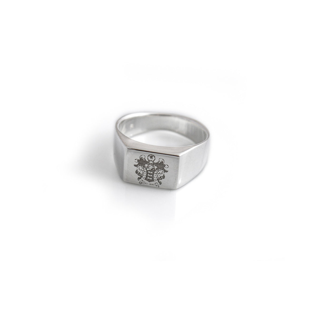 Exclusive Harper Adams University Men&#39;s Sterling Silver Signet Ring