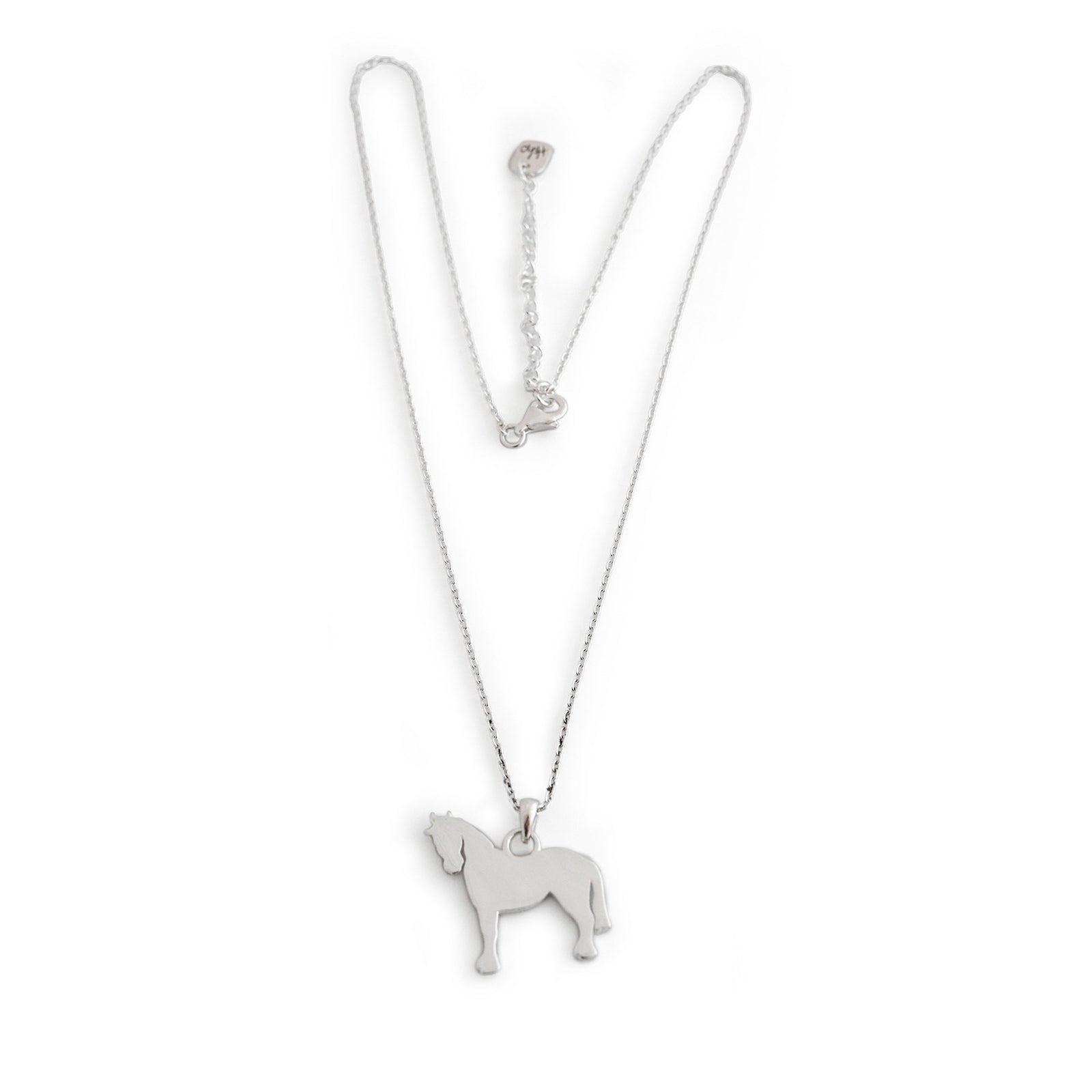 Exclusive Sterling Silver 'Biscuit the Horse' Pony Club Necklace