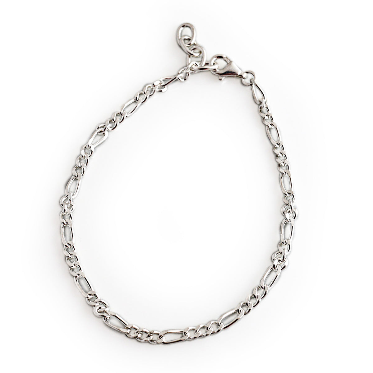 Sterling Silver Figaro Bracelet
