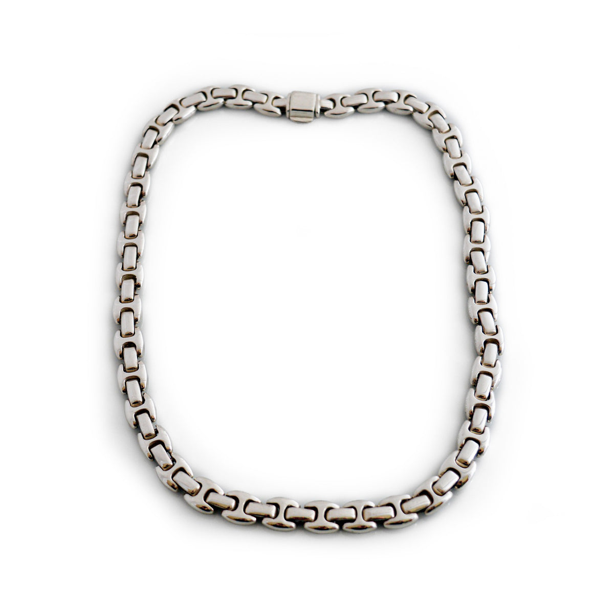 Sterling Silver Coffee Bean Necklace