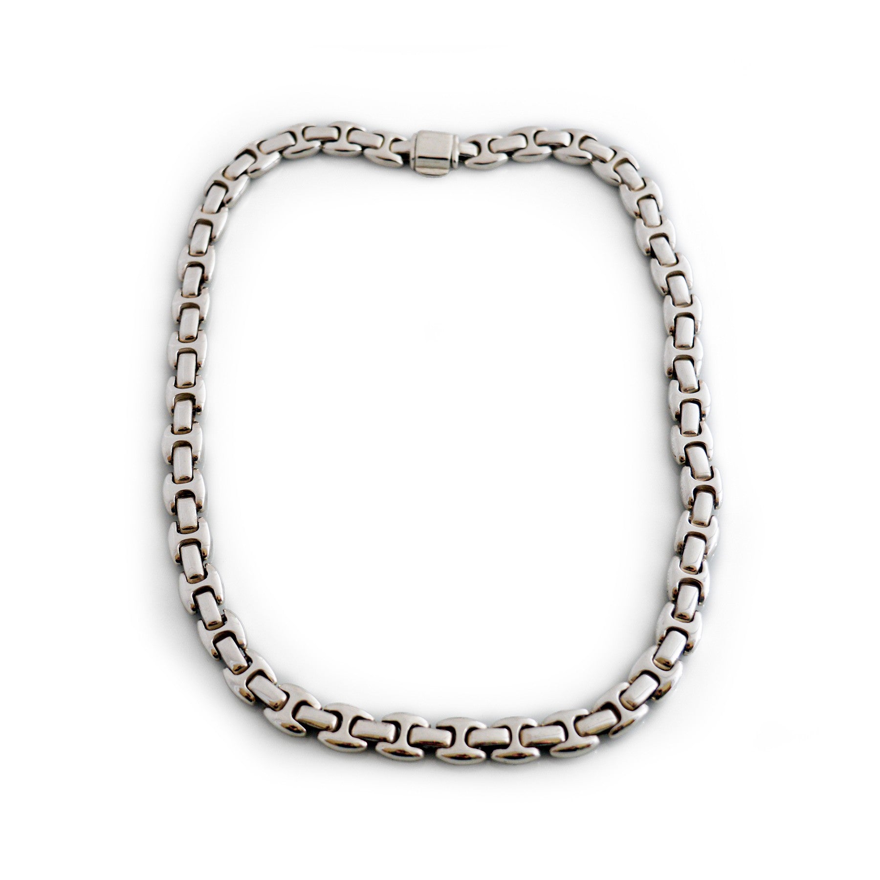 Sterling Silver Coffee Bean Necklace