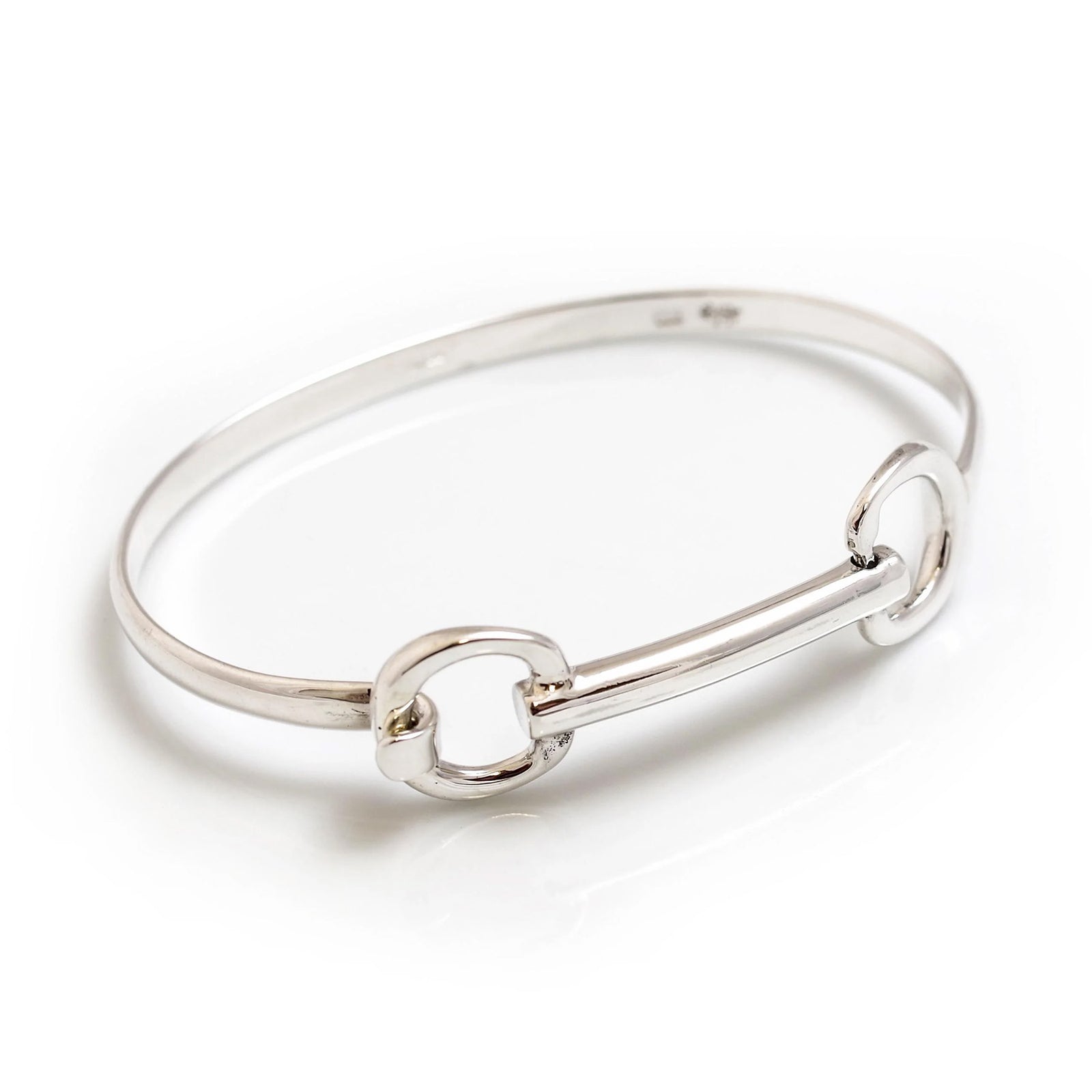 Sterling Silver Starter Cherry Roller Bangle