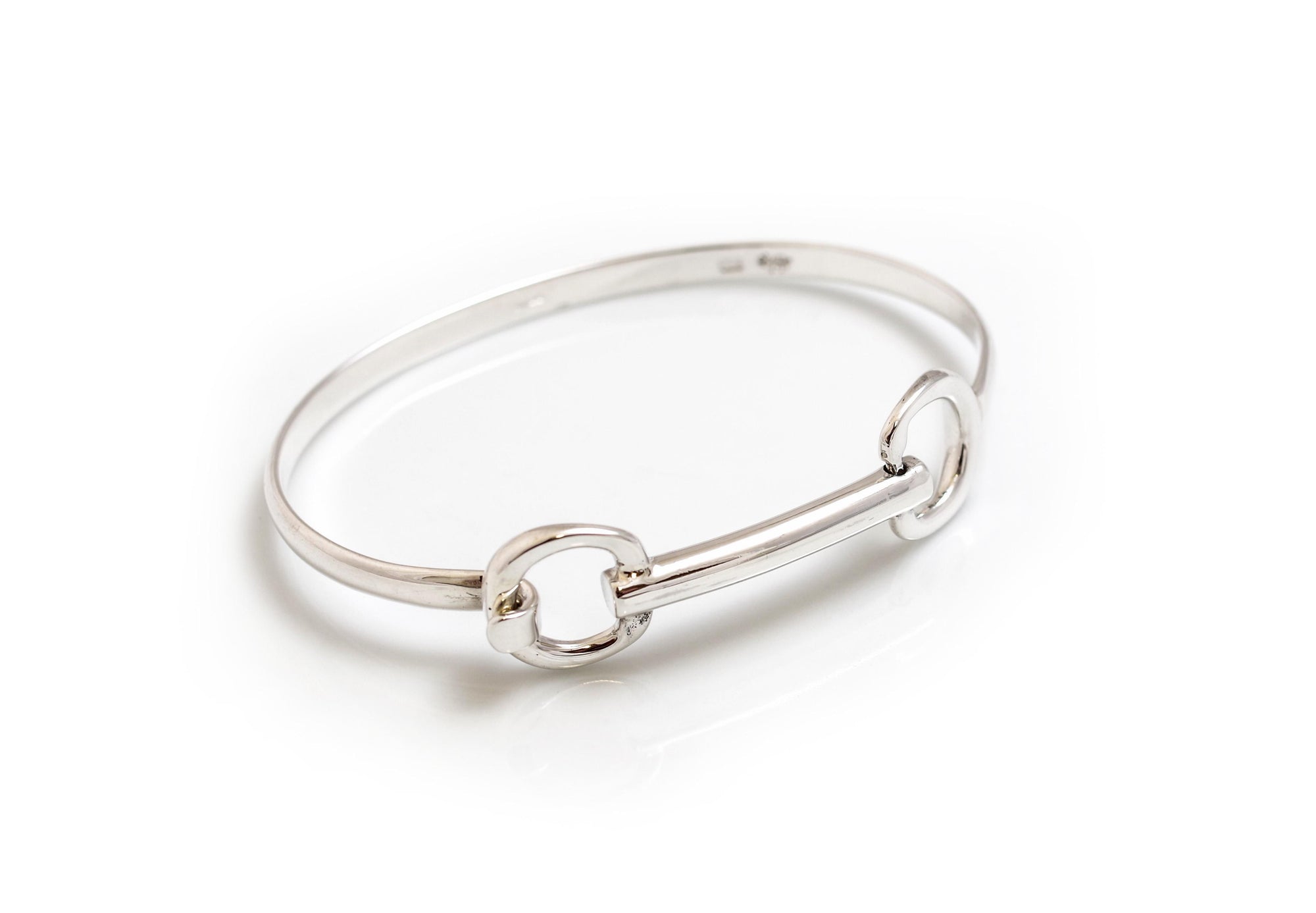 Sterling Silver Build Your Own Cherry Roller Bangle
