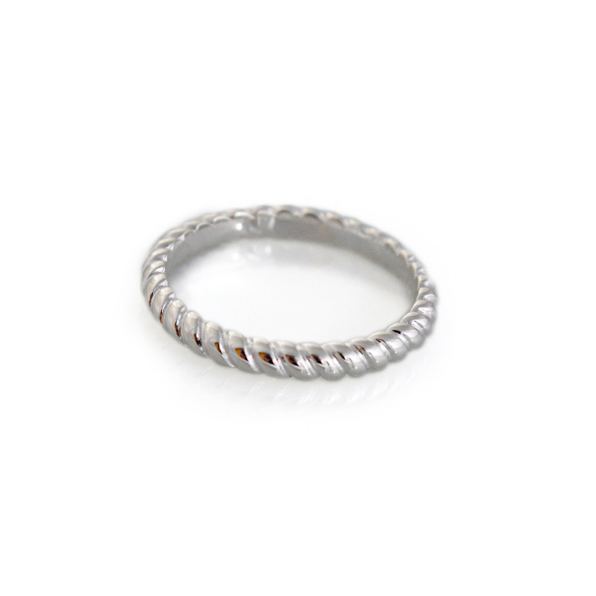 Sterling Silver Spiral Ring