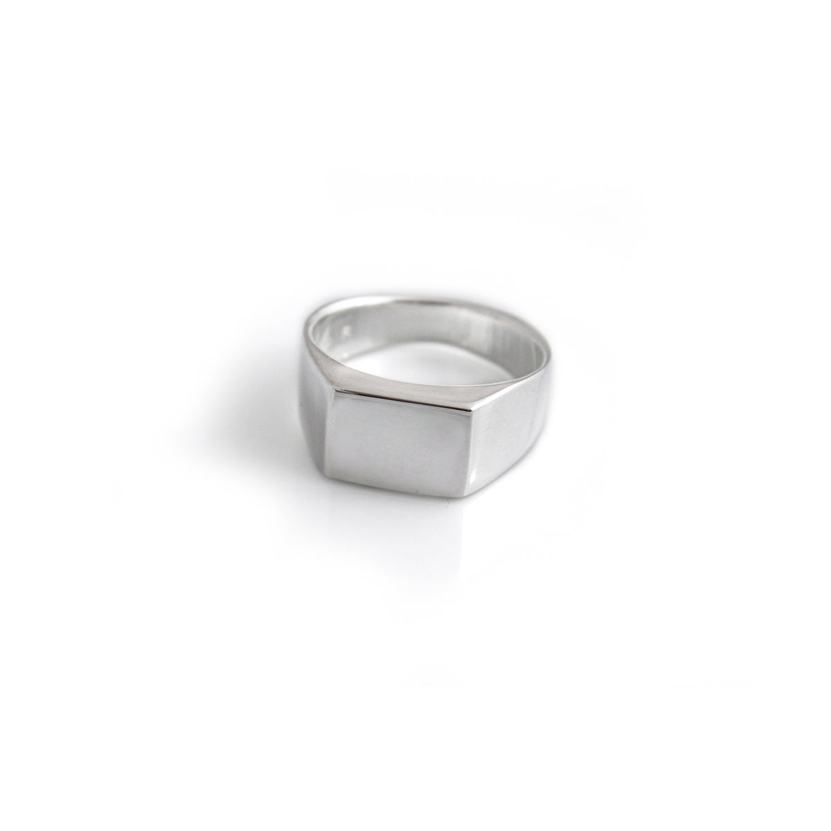 Sterling Silver Men's Signet Ring