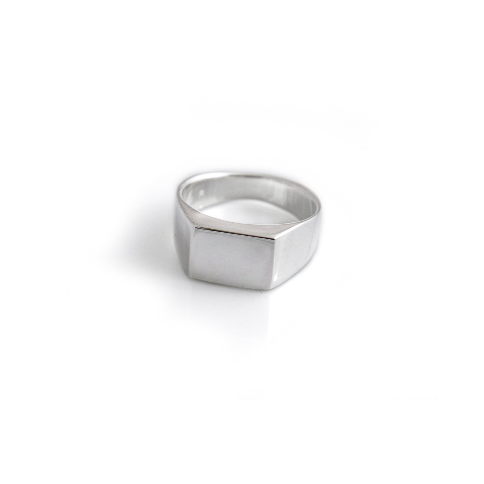 Sterling Silver Men's Signet Ring