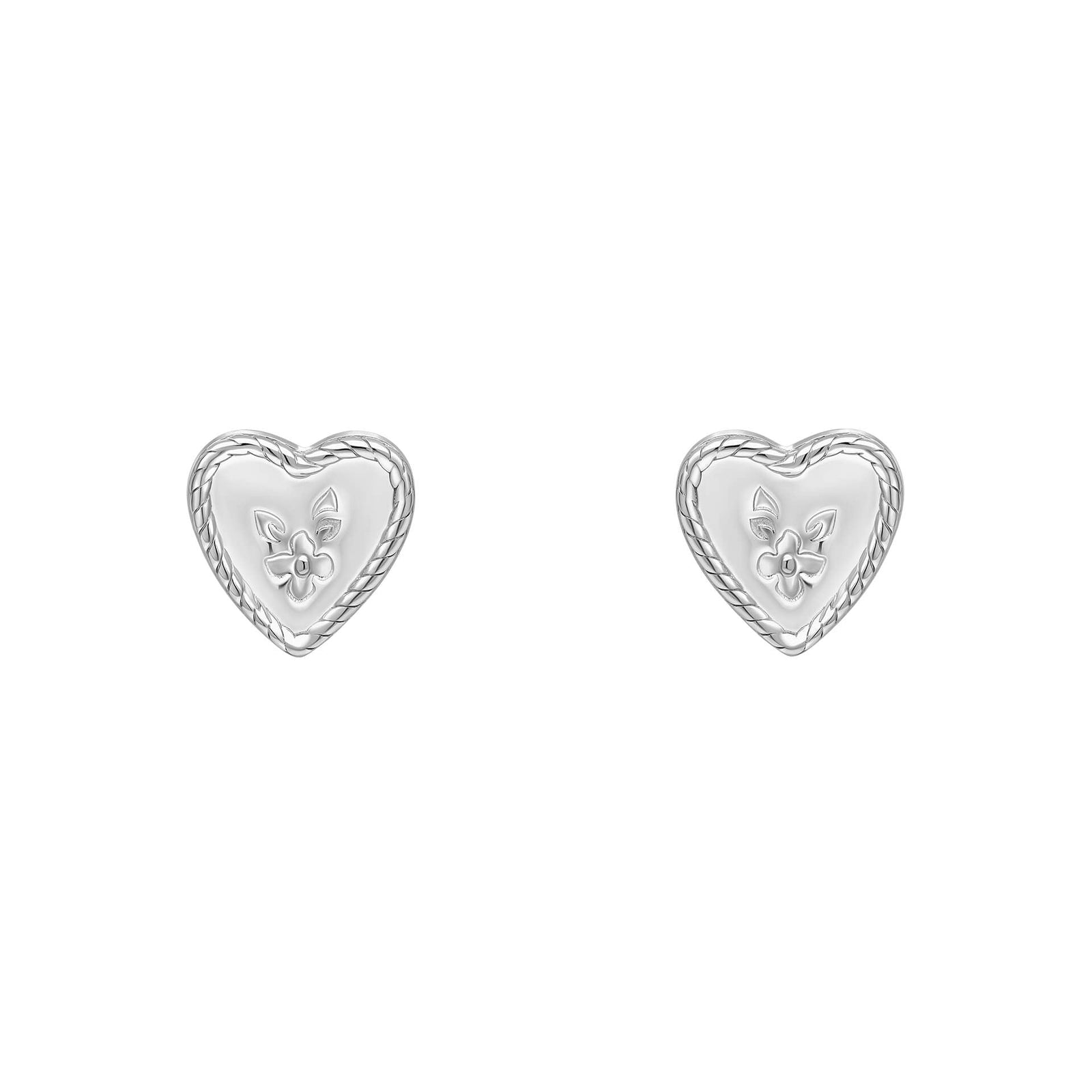 Laura Ashley Sterling Silver Spring Posy Vintage Stud Earrings