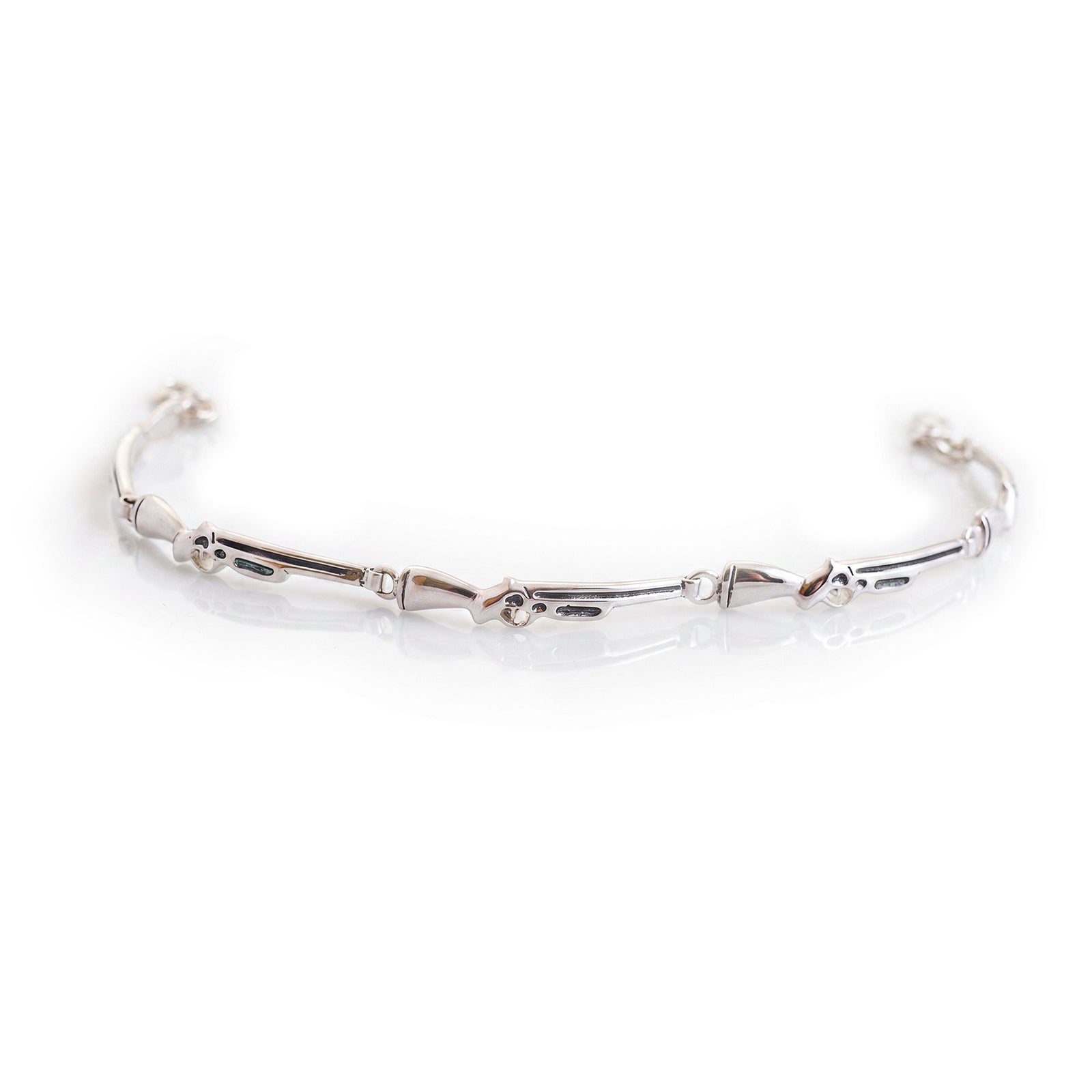 Exclusive Sterling Silver Abbey Ling Country Sporting Bracelet