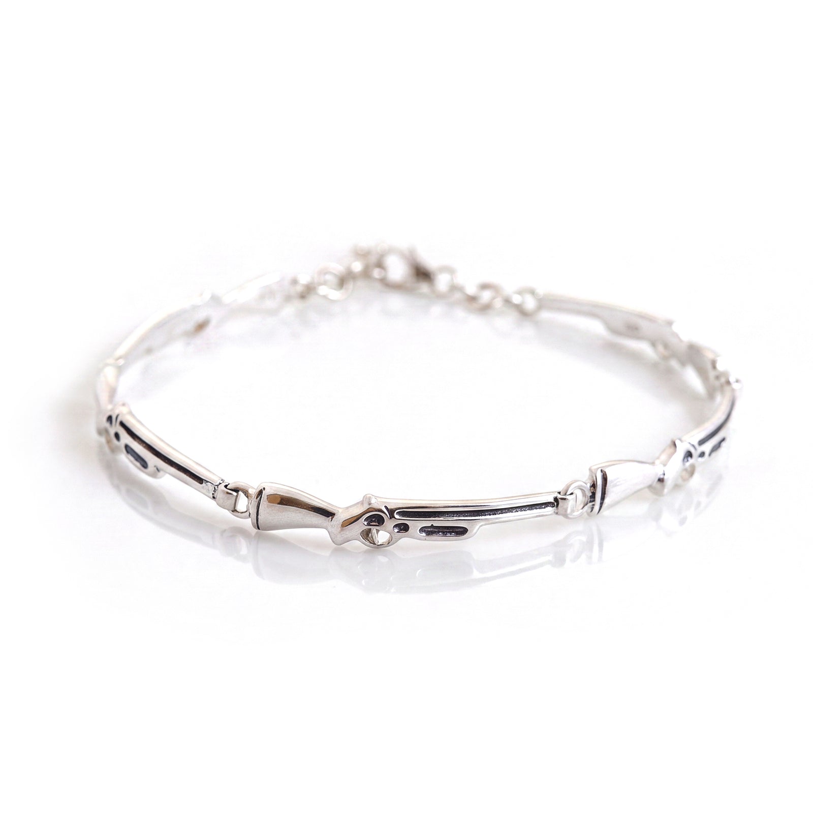 Exclusive Sterling Silver Abbey Ling Country Sporting Bracelet