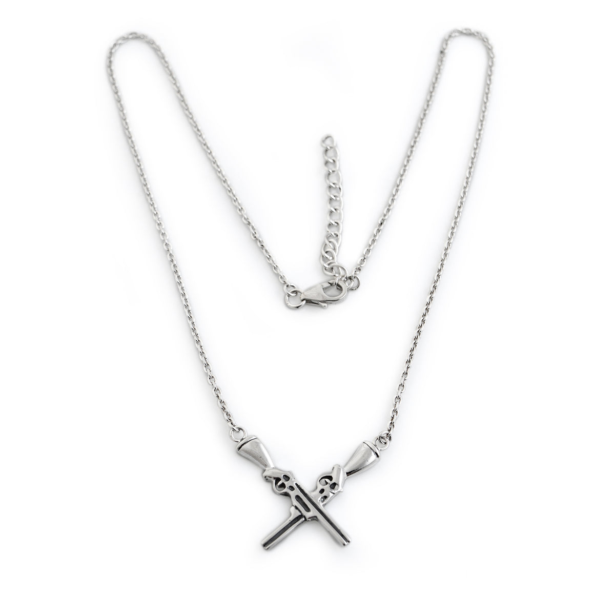 Exclusive Sterling Silver Abbey Ling Country Sporting Necklace