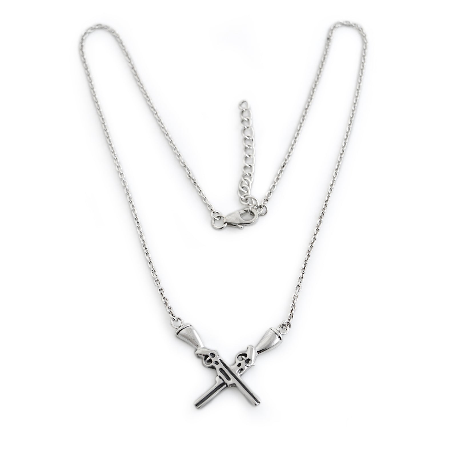 Exclusive Sterling Silver Abbey Ling Country Sporting Necklace