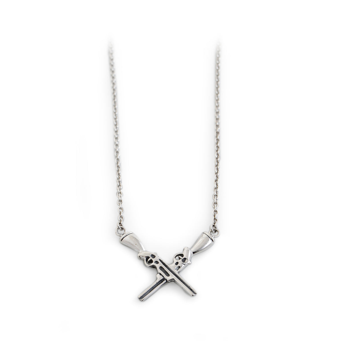 Exclusive Sterling Silver Abbey Ling Country Sporting Necklace