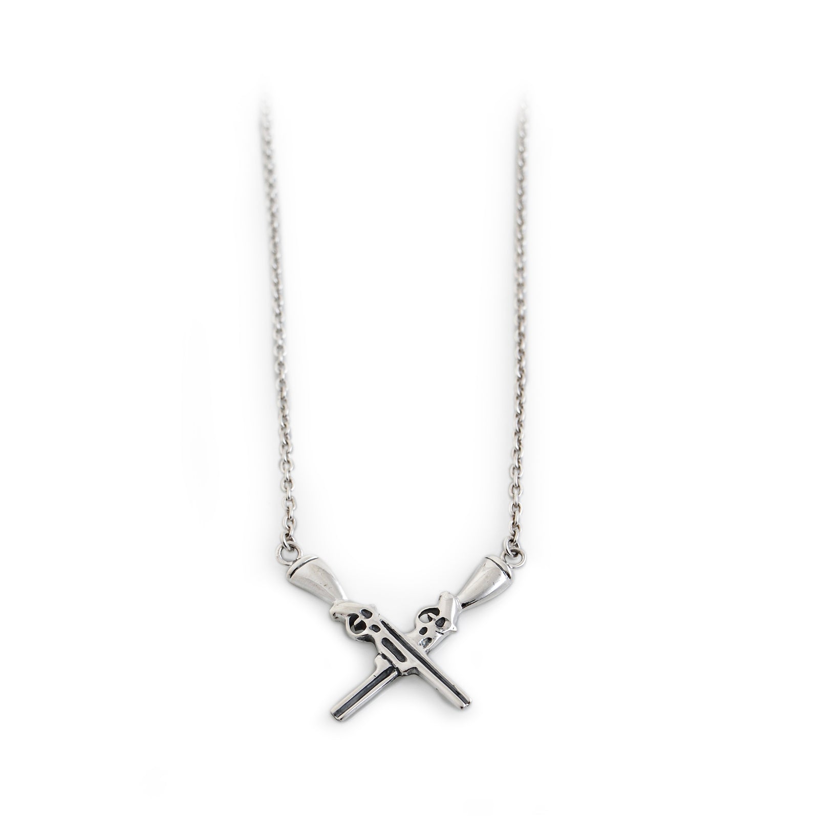 Exclusive Sterling Silver Abbey Ling Country Sporting Necklace