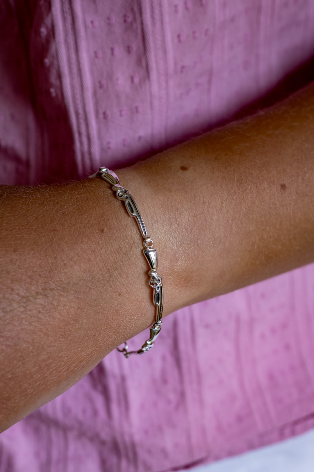 Exclusive Sterling Silver Abbey Ling Country Sporting Bracelet