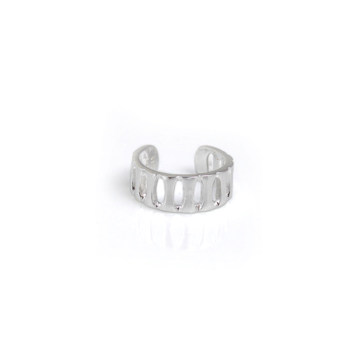 Sterling Silver Vitra Ear Cuff