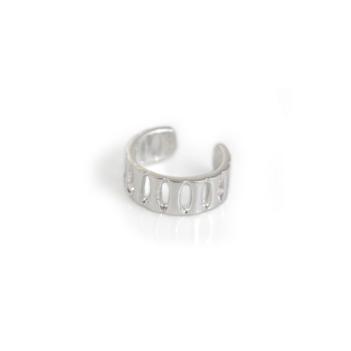 Sterling Silver Vitra Ear Cuff