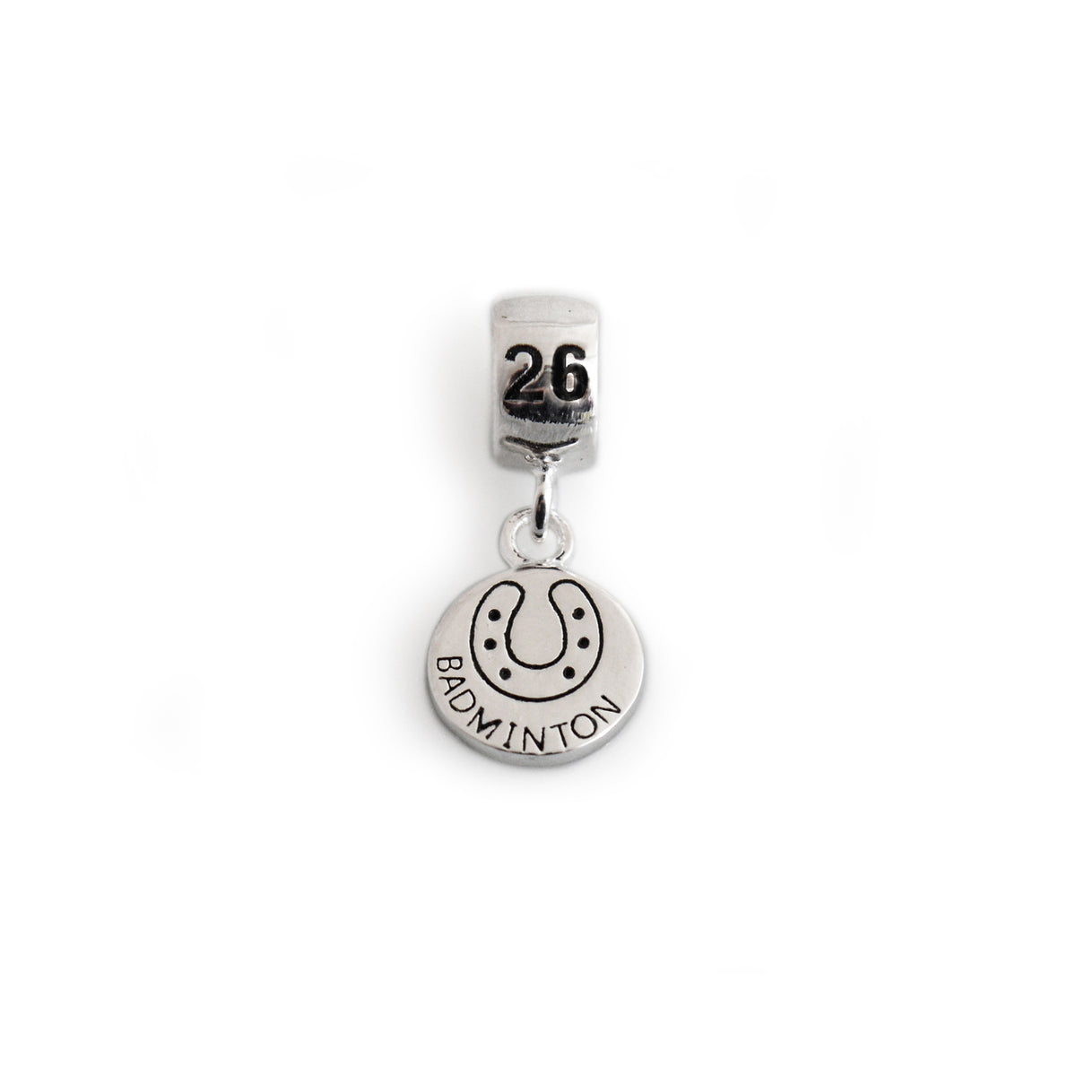 Exclusive Sterling Silver Badminton 2026 Roller Charm