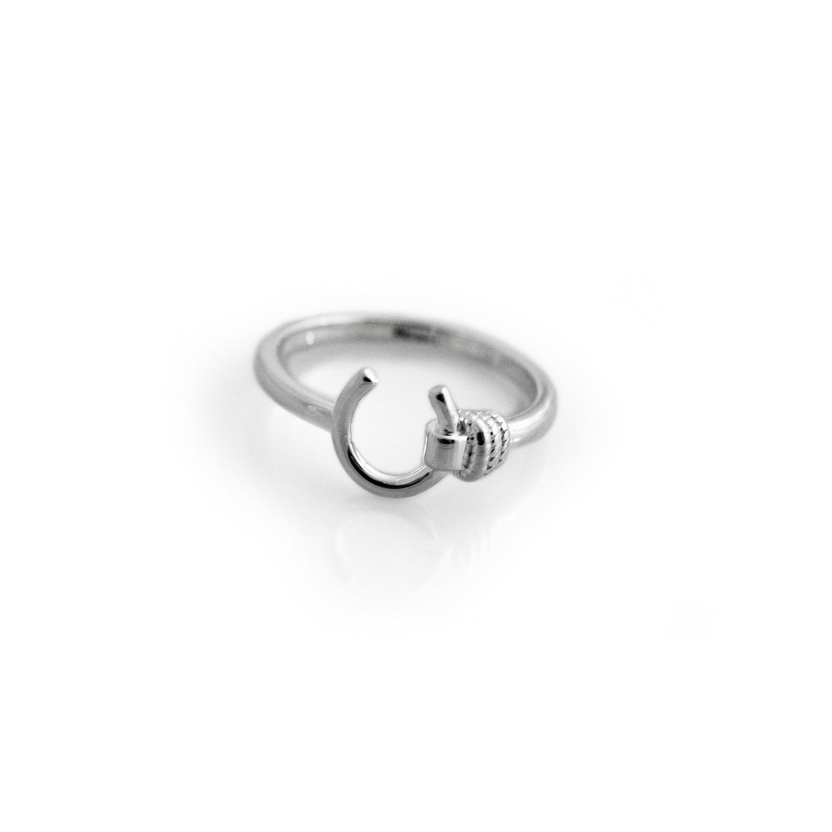Exclusive Sterling Silver Horseshoe Ring