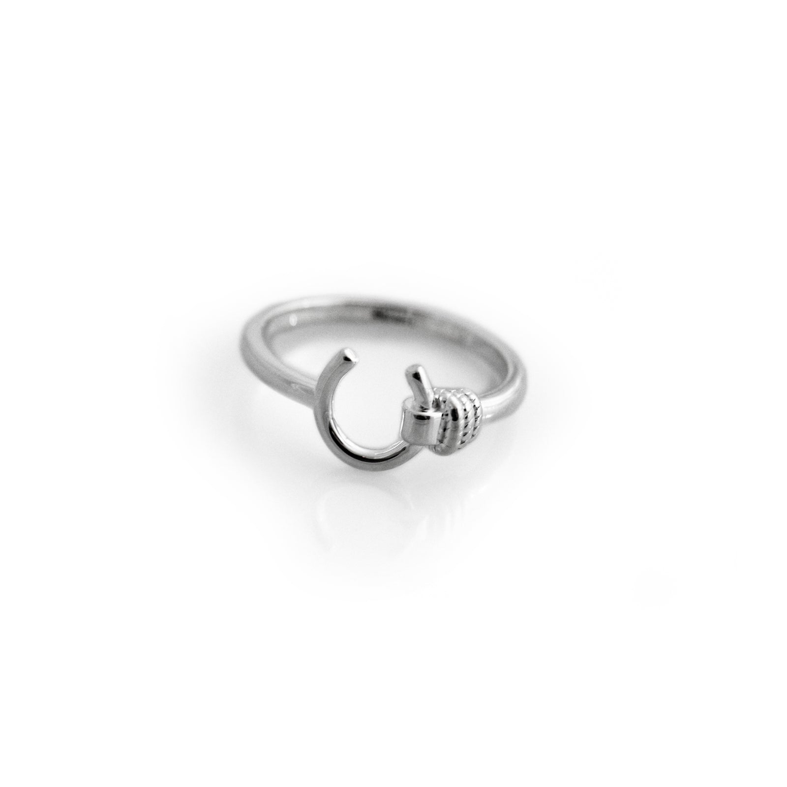 Exclusive Sterling Silver Horseshoe Ring