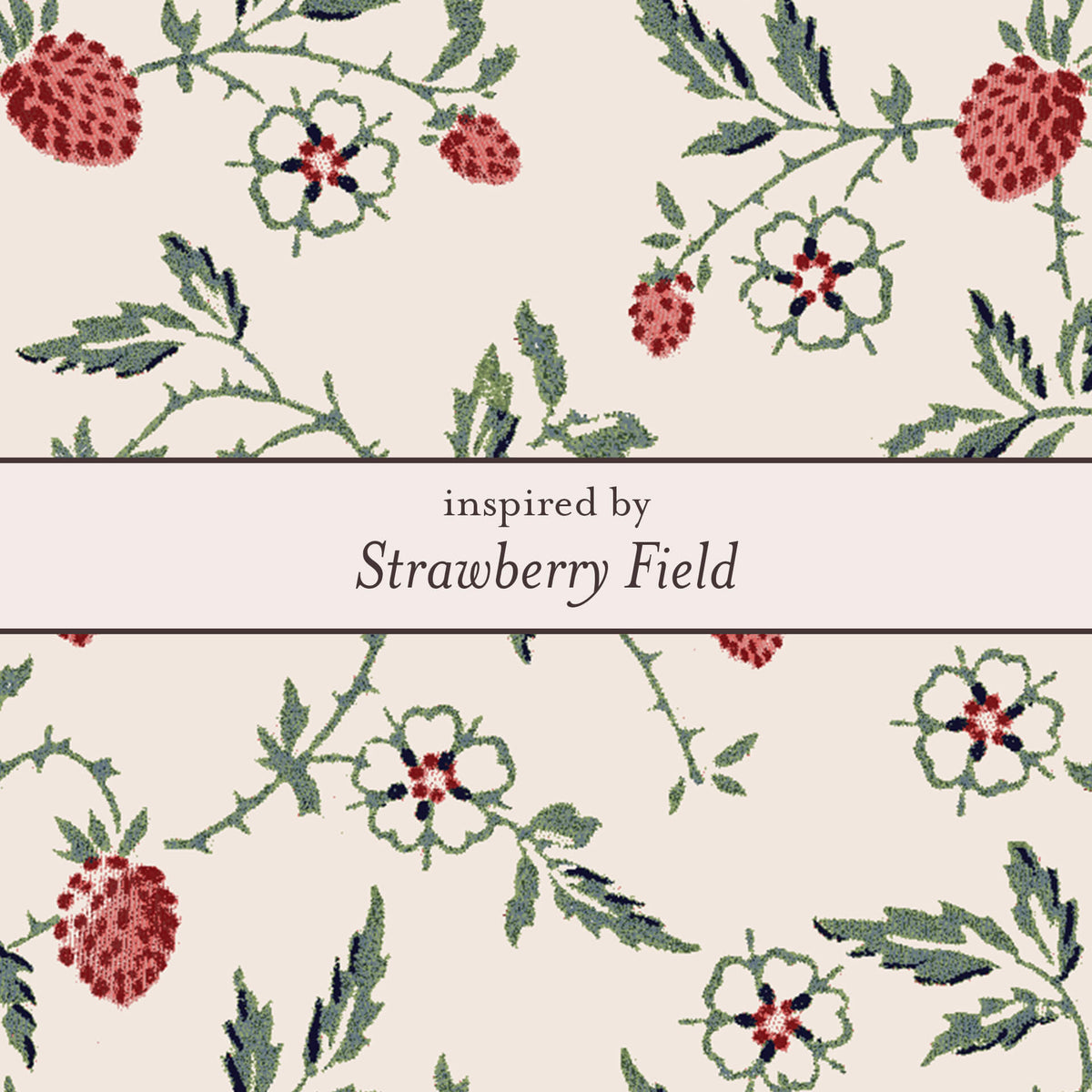Laura Ashley Sterling Silver & 18ct Rose Gold Plated Strawberry Field Necklace