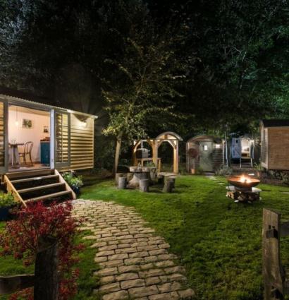 Introducing Blackdown Shepherd Huts - the location for Hiho & Co